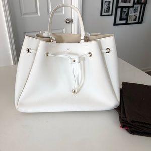 White Kate Spade tote